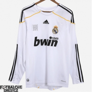 Real Madrid 2009-2010 Retro Domácí Dres Dlouhý Rukáv Real Madrid 2009-2010 Retro Domácí Dres Dlouhý Rukáv